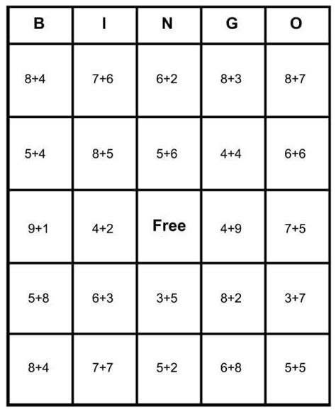 Math Bingo Free Cards - Learn How To Play & Print for Free