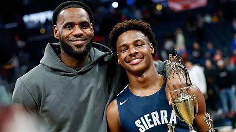 The surprise college that has entered the race to recruit Bronny James ...