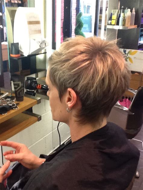 Short textured elfin cut created by jade@westwood Pixie Haircuts, Pixie Hairstyles, Short ...