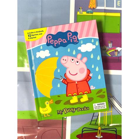 My Busy Books : Peppa Pig, Book and 10 Figures | Smyths Toys UK