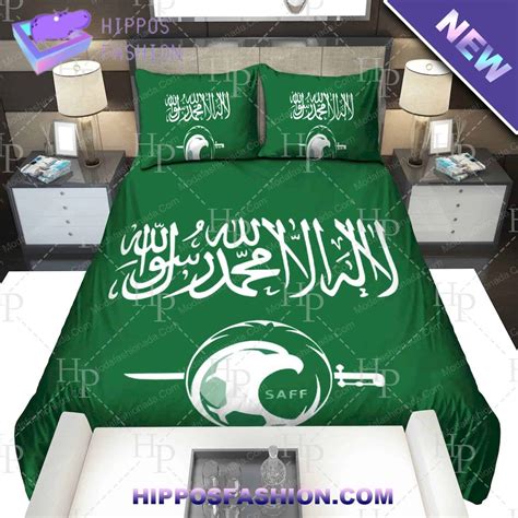 Logo Saudi Arabia National Football Team Bedding Sets - HipposFashion