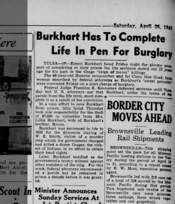 Ernest Burkhart - Newspapers.com™