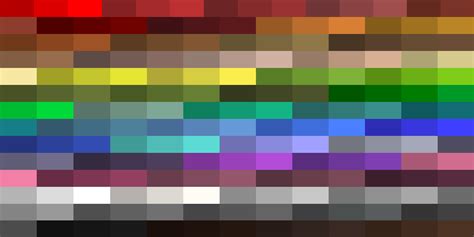 minecraft map art 1.17-1.20 3D Palette