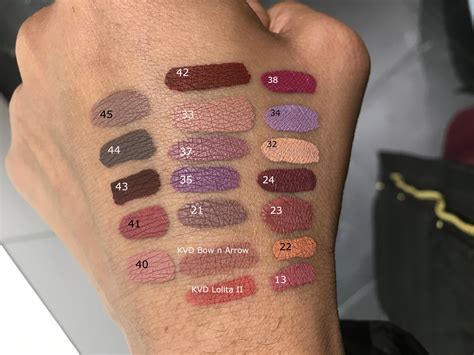 Swatches of Sephora's New Cream Lipstain Shades on NC40-45ish skin! : r ...