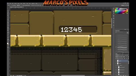 Pixel Art Tetris Mockup - YouTube