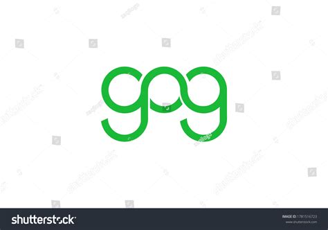 Gog Logo Vector Templates Simple Stock Vector (Royalty Free) 1781516723 | Shutterstock