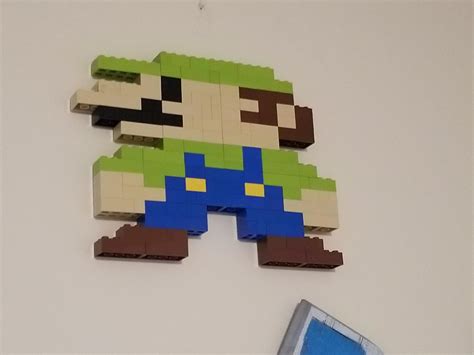 LEGO Luigi Pixel art : r/Steve_Hess_Stuff