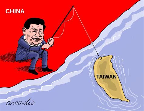 China wants Taiwan. | Cartoon Movement