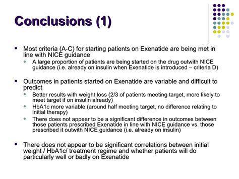 Exenatide Presentation