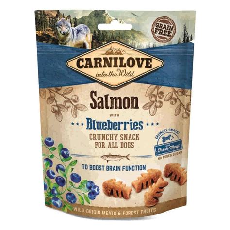 Carnilove Salmon with Blueberries Crunchy Dog Treats | Ocado