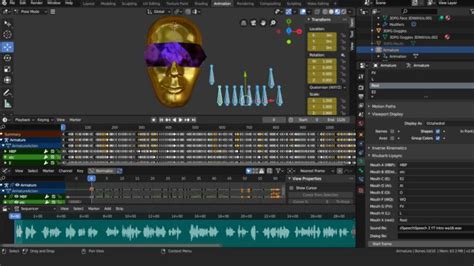 Automated Lip Sync Animation for Any 3D Model - Blender Rhubarb Plugin
