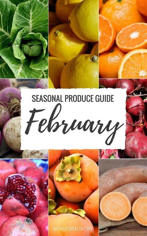 What's in season: February | Seasonal produce guide with recipes! | In season produce, Produce ...