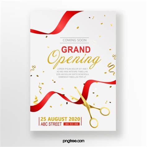 Grand Opening Invitation Template