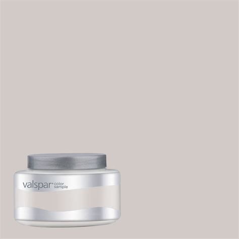 Shop Valspar Modest Silver Interior Satin Paint Sample (Actual Net Contents: 7.98-fl oz) at ...