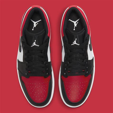 Air Jordan 1 Low Bred Toe 553558-612 Release Date | SneakerNews.com