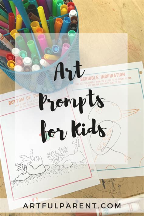 13 Art Prompts for Kids to Foster Creativity