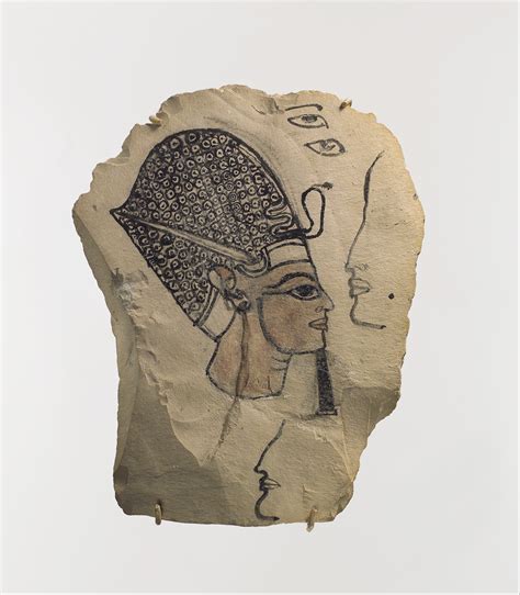 Artist's Sketch of Ramesses IV | New Kingdom, Ramesside | The ...