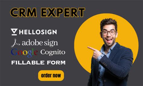 Setup hellosign adobesign online fillable form google cognito form template by Joeprotec | Fiverr