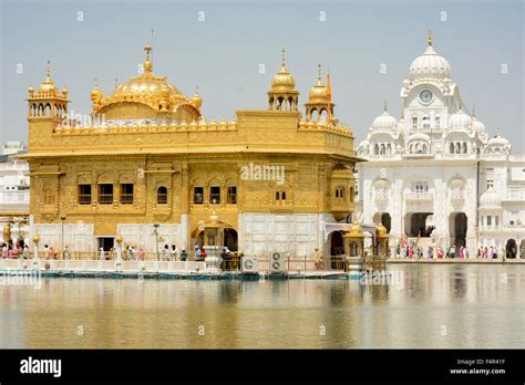 The Harmandir Sahib, also Darbar Sahib golden temple amritsar Punjab India Stock Photo - Alamy