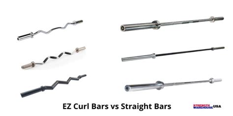 EZ Curl Bar vs Straight Barbell: A Comprehensive Comparison — Strength ...