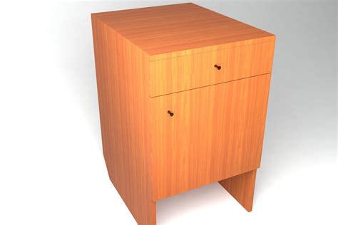 Bedside table Free 3D Model - .abc .blend .stl .fbx - Free3D