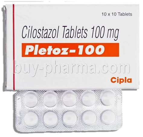 Cilostazol 100mg Tablets - Rosheta