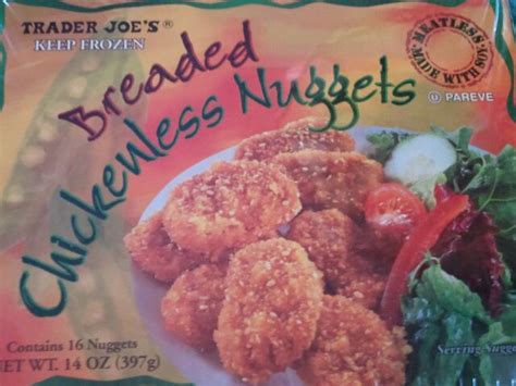 Trader Joe’s Breaded Chickenless Nuggets | Healthnuttxo