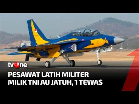 Pesawat Latih TNI AU Jatuh di Hutan Blora - tvOne