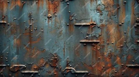 Premium AI Image | old metal texture