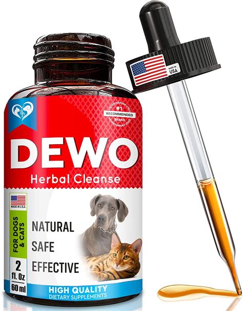 BELOVED PETS Herbal Dewormer & Worm Treatment for Hookworms, Roundworms ...