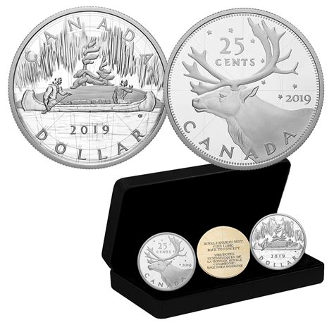 2 oz. Pure Silver Two-Coin Set - Royal Canadian Mint Coin Lore: Back to Concept - Mintage: 1,750 ...