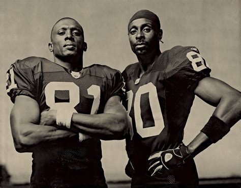 Tim Brown & Jerry Rice, 2002 | Smithsonian Institution