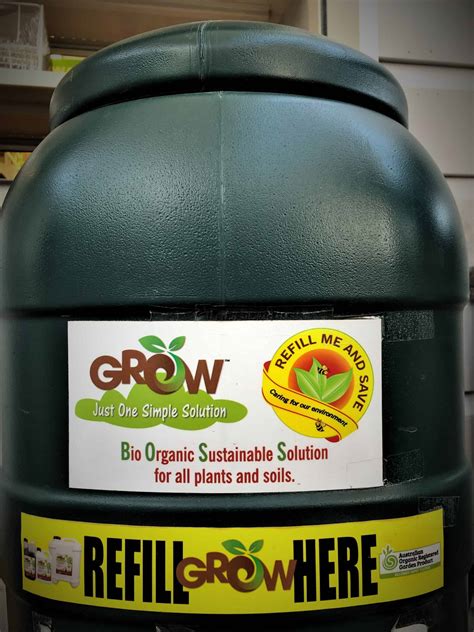 GROW Bio-Organic Sustainable Solution Liquid Fertilizer 1 Litre ...