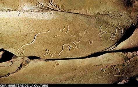 Cussac Cave - Grotte de Cussac | Cave paintings, Prehistoric art, Prehistoric