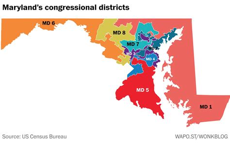 Map Of Maryland Districts - Adrian Kristine