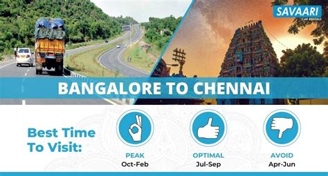 Bangalore to Chennai by Road - Distance, Time & Travel Guide