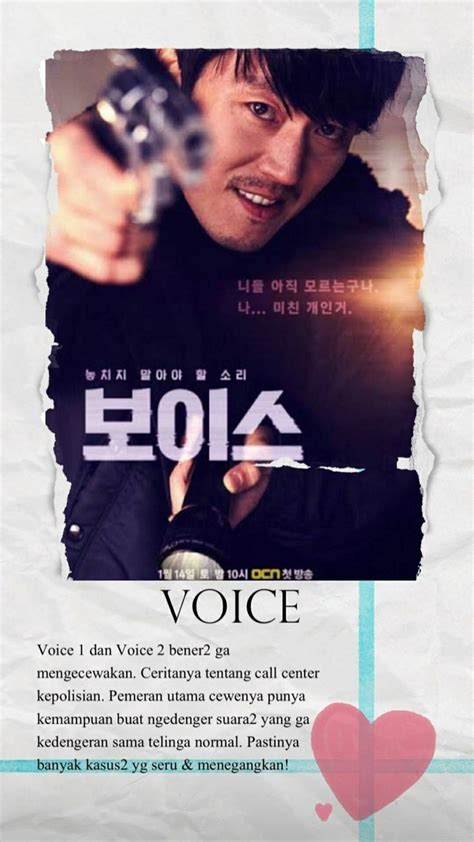 Voice Drakor : Drama Korea Rekomendasi | Drama korea, Kdrama, Movies to ...