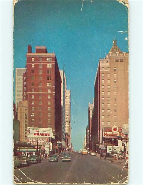 Vintage downtown Tulsa, circa 1958 | Tulsa time, Tulsa oklahoma, Tulsa