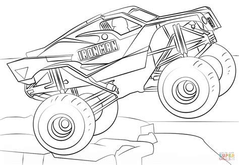 Spider Man Coloring Pages Monster Trucks Coloring Pages