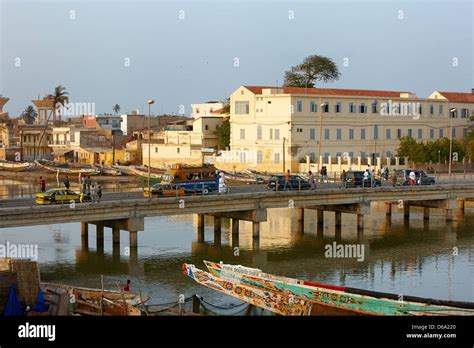 Pont Mustapha Malick Gaye Bridge, Saint-Louis, Senegal, Africa Stock Photo - Alamy