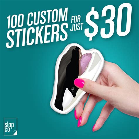 Custom Round Stickers from Your Design - Waterproof - Low Minimum Qty