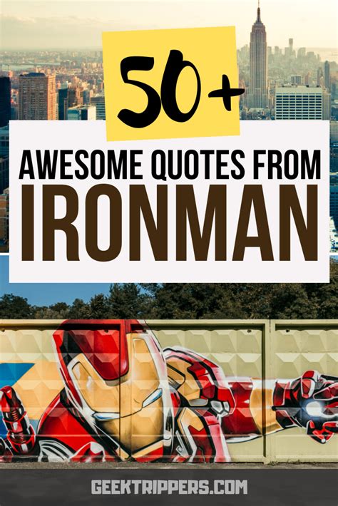 The 50+ Best Iron Man & Tony Stark Quotes of All Time