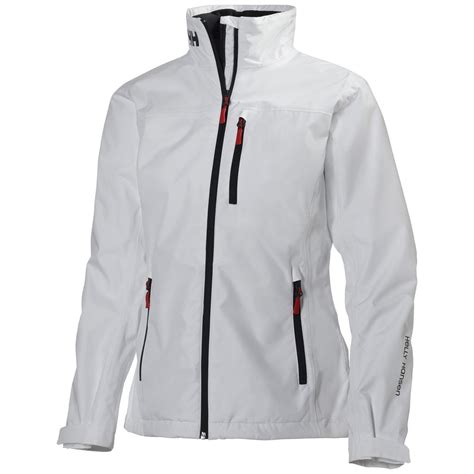 Helly Hansen Women's White Crew Midlayer Jacket