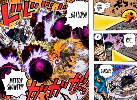 Luffy Vs Kaido - OnePiece 1037 Manga Color Digital by zorokenpachii on ...