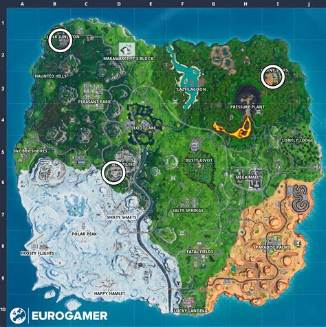 Fortnite Clock locations explained: Where to visit different clocks in ...