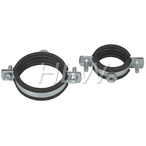 Pipe clamp with rubber, China Pipe clamp with rubber, Manufacturer & Supplier