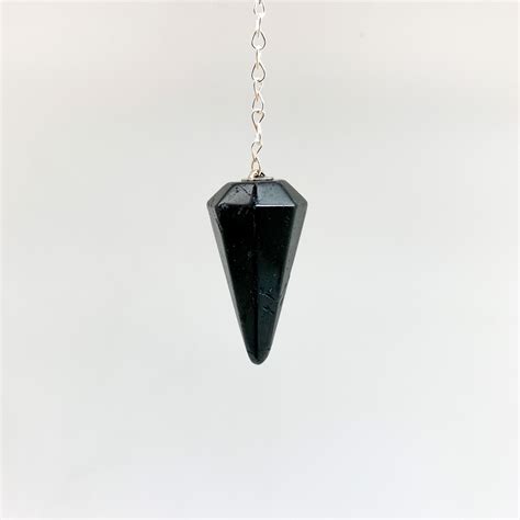 Black Tourmaline Pendulums - Minec | Wholesale Minerals from Brazil