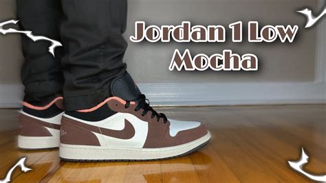 Jordan 1 Low Mocha Review & On Feet! - YouTube