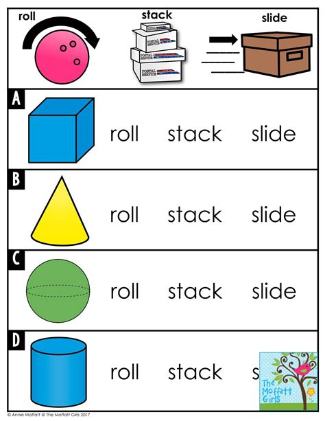 Free Printable 3d Shapes Worksheets For Kindergarten