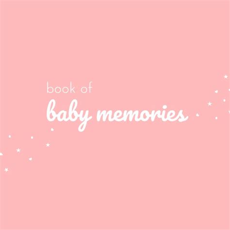 Pink Baby Memory Book Template by Flipsnack templates - Flipsnack